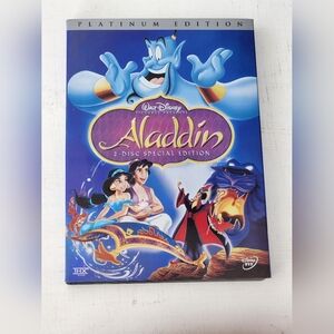 Disney Aladdin Platinum Edition 2-Disc Set - Never Used